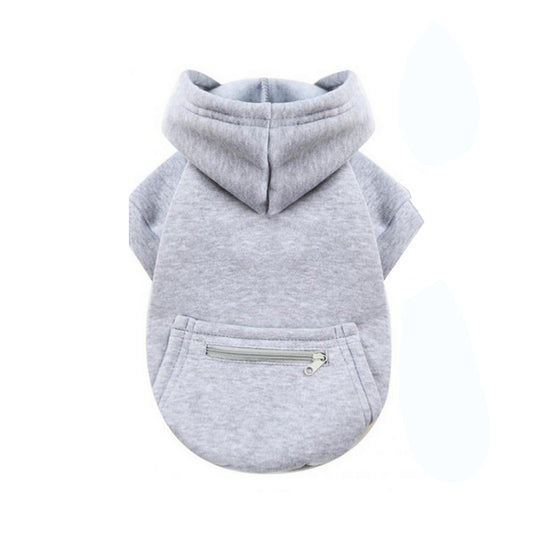 Sweat capuche gris